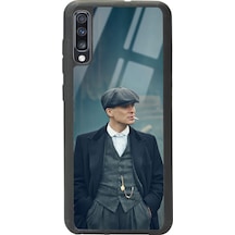 Samsung Uyumlu A70 Peaky Blinders Thomas Shelby Tasarımlı Glossy Telefon Kılıfı Çok Renkli