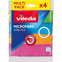 4 Lü Mikrofiber Bez Renkli Diğer