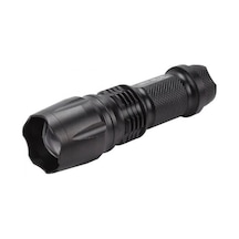 Gold Orion Km-84 Tasarruflu Şarjlı Zoomlu Metal El Feneri Kemer Klipsli Çok Renkli