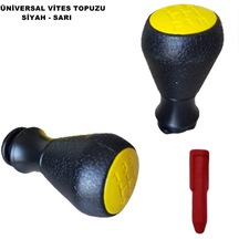 Vites Topuzu Kaliteli 5 Ileri Mandalsız Sarı-Siyah Point 552752843