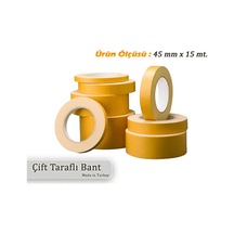 Çift Taraflı Bant 38 Mm x 20 Mt.