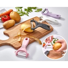 Pratik Sebze Ve Meyve Soyacağı Dayanıklı, Şık Ve Ergonomik Tasarım Kp-126 Çok Renkli Diğer
