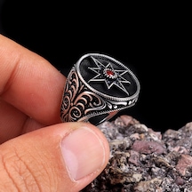 925 Ayar Gümüş Yıldız Model Yüzük
