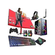 DMC N91X Ryzen 5 3600 16 GB 1 TB HDD+256 GB SSD 4 GB RX550 23.8" Dos Masaüstü Oyuncu Bilgisayarı