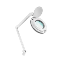 6017-8 Ayarlanabilir işık Seviyeli Masaüstü Büyüteç Lup (8x)
