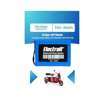 Kuba Optimus Uyumlu Batarya Lifepo4 72v 20ah