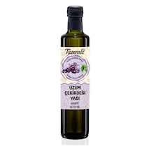 Tazemiz Üzüm Çekirdeği Yağı 500 ML - Soğuk Pres