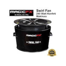 Magicfx Swirl Fan 240 Watt Konfeti Makinası