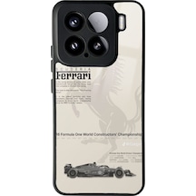 Xiaomi Mi 15 Ferrari Tasarımlı Glossy Telefon Kılıfı Çok Renkli