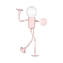 Kalıplanabilir Komik Sporcu Gece Lambası, Kendin Yap Şekilli Gece Lambası, Vantuzlu Bükülebilir Masa Lambası Dekompresyon Dekorasyonları Çok Renkli