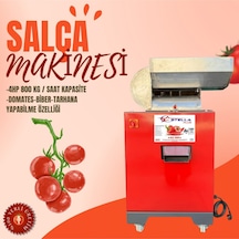 Plus Slc-500 4hp 800 Kg / Saat Kapasiteli Salça Makinesi