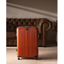 Madame Coco Chest Valiz/bavul - Kiremit - Orta Boy 8684427217986 Kırmızı