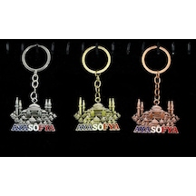 Metal Ayasofya Anahtarlık Alk2206 Tdrtr Çok Renkli