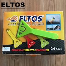 Eltos Cam Buz Kazima Biçaği Yer Kazima Temizleme Biçaği 24 Adet