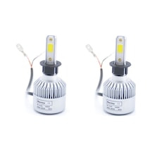 Ahmet Otomotiv Norma 24v-12v H1 Xenon Led Ampul Seti 6000k 8000 Lümen Cob Led