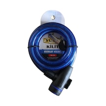 Yuma Ym- 734 150cm Mavi Bisiklet Kilidi