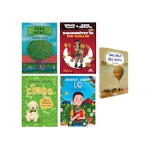 Para Ağacı - Cumhuriyet'in İlk Sabahı - Cingo - Lo - Balonla Beş Hafta 5 Kitap Set