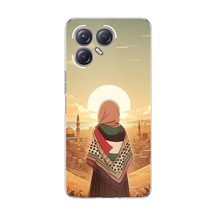 Tecno Pova 7 Ultra 5g Uyumlu Filistine Özgürlük Kız Baskılı Silikon Kılıf