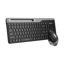 A4 Tech Fstyler Fb2535c Gri Bluetooth+2.4g Nano Fn Multimedya Klavye Şarjlı Mouse Set