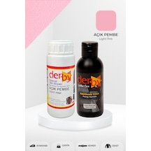 Derby Deri Mont Boyası ve Sabitleme Cilası 100 G Set