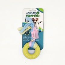 Eurodog - 88 - Puppy Toys Sarı Ufak Halka Diş - Edntrend - Kma Oy.