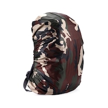 Sones Su Geçirmez Toz Geçirmez Sırt Çantası Yağmur Kılıfı Taşınabilir Ultra Hafif Açık Hava Aletleri Yürüyüş Koruyucu Kılıf 35l Kamuflaj