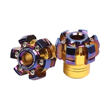 Dinosaurs Altın Yanmış Titanyum Bir Çift Motosiklet Modifiye Dekoratif Ön Amortisör Ön Çatal Kupası Elektrikli Araba Scooter Kişiselleştirilmiş Dekoratif Düşme Önleyici Ön Çatal Kupası Gosterildigi Gibi