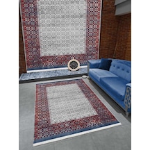 Hitit Halı Lidya Lüx 6523 Multi Kaymaz Taban Pvc Dekoratif Mutfak Koridor Salon Oturma Odası Halısı Multi