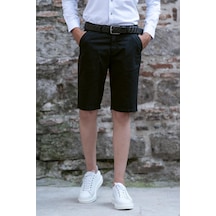 Gabardin Kumaş Pamuklu Regular Fit Chino Yan Cep Erkek Şort