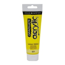 GRADUATE ACRYLIC 120ML LEMON YELLOW