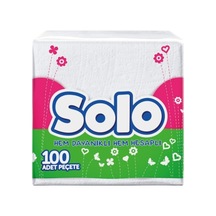 Solo Süper Peçete 100'lü 9 Paket