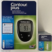 Ascensia Contour Plus Şeker Ölçüm Cihazı + Strip 50 Adet