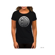 Csgo Team Solomid Siyah Kadın Tişört Siyah