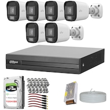 Dahua Unv 6 Kameralı Fullhd Güvenlik Kamera Hazır Set 1tb Hdd