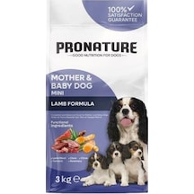 Pronature Mother & Baby Mini Kuzu Etli Yetişkin Köpek Maması 3 KG