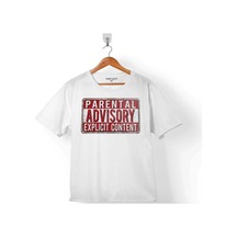 Parental Advısory Explıcıt Content Çocuk Tişört 001