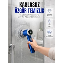 Mutfak, Banyo Ve Fayanslar İçin Çok Amaçlı Elektrikli Temizlik Fırçası - Lisinya
