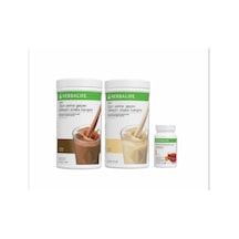 Herbalife 1 Adet Vanilya-1 Adet Çikolata Aromalı Shake+50 Gr Şeftali Aromalı Çay