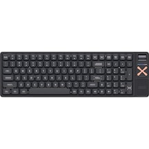 Magi96 Pro Shadow Black Gold Red Switch Hotswap Rgb Kablosuz İngilizce Mekanik Gaming Klavye