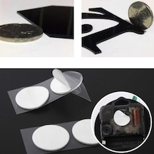 Sones Akrilik 3d Duvar Saati Kendin Yap Oturma Odası Yatak Odası Duvar Arka Plan Dekorasyonu Gümüş Diğer