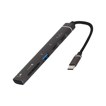 Büro Ev Ofis Cihazları İçin Usbc-5hub Model Connector