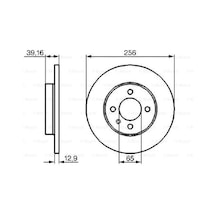 Volkswagen Passat 1.8 1990-1997 Bosch Ön Disk Netpar8329 2 Adet