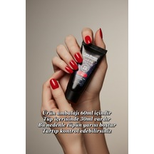 30ml Koyu Kırmızı Protez Tırnak Jeli Poly Jel Tırnak Uzatma Polygel Polijel Poly Gel Koyu Kırmızı