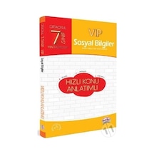 Editör Yayınları 7.Sınıf Vip Sosyal Bilgiler Hızlı Konu