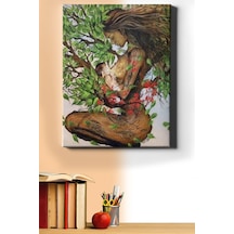 Webstyle Sayılarla Boyama Seti Kasnaklı Anne Ve Bebek 50 X 65 Cm