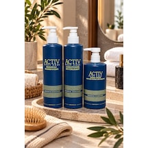 Actıv Body Care Mavi Ambalajlı 3 Lü Bakım Seti 360 Ml Şampuan + Saç Kremi + Sıvı El Sabunu