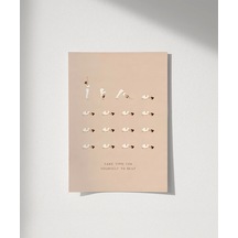 Çerçevesiz Poster Dur Ve Nefes Al