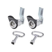 Paket Üçgen Kam Kilidi Uzun Anahtarlar Gümüş