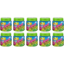 Big Babol Fantastic World Portakal, Limon Ve Elma Aromalı Ekşi Sakız 90 Gr X 10 Adet