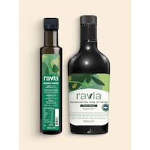 2'li Ürün - Ravla Enginar Sirkesi - 250ml / Ravla Organik Erken Hasat Zeytinyağı - 500ml